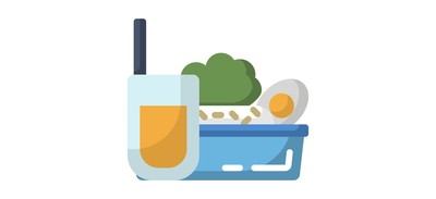 Image for Breakfast Canteen Food Cricut SVG Design