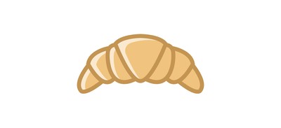 Image for Breakfast Croissant Food Cricut SVG Design