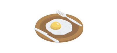 Image for Breakfast Food Egg Cricut SVG Design