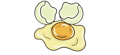 Image for Breakfast Food Egg Cricut SVG Design