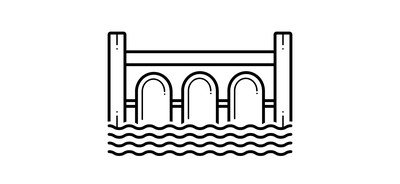 Image for Bridge Viaduct Construction Cricut SVG Design