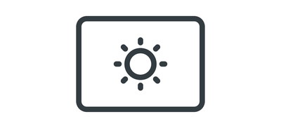 Image for Brightness Down Button Cricut SVG Design