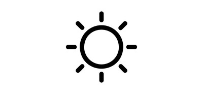 Image for Brightness Sun Weather Cricut SVG Design