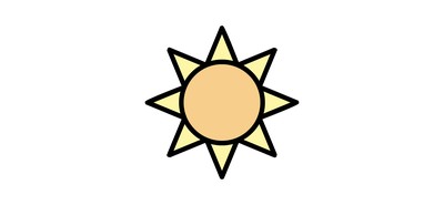 Image for Brightness Sun Sunrise Cricut SVG Design