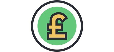 Image for British Currency Pound Cricut SVG Design