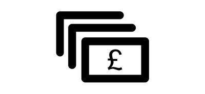 Image for British Pound Money Cricut SVG Design