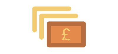 Image for British Pound Money Cricut SVG Design