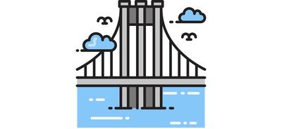 Image for Brooklyn Bridge Bridge Brooklyn Cricut SVG Design