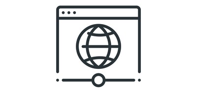 Image for Free Browser Global Network Cricut SVG Design