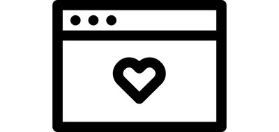 Image for Browser Window Love Cricut SVG Design