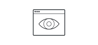 Image for Browser Eye Look Cricut SVG Design