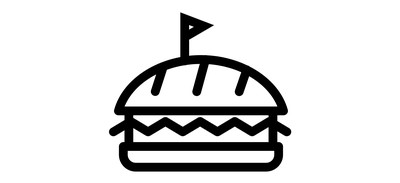 Image for Free Burger Cheeseburger Fast Cricut SVG Design