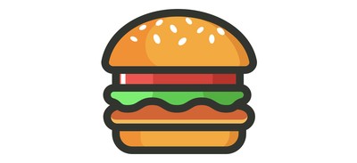 Image for Burger Fast Veg Cricut SVG Design