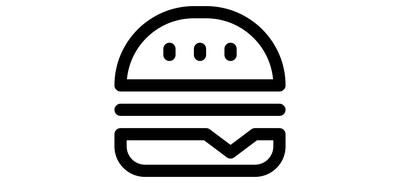 Image for Food Hamburger Fast Cricut SVG Design