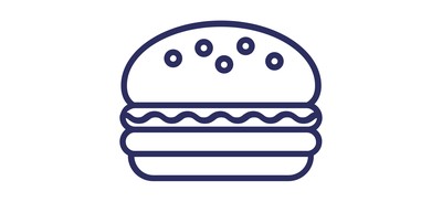 Image for Burger Hamburger Junk Food Cricut SVG Design