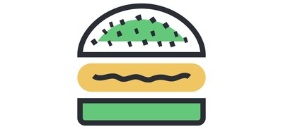 Image for Burger Fast Food Cricut SVG Design