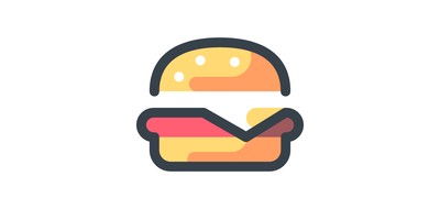 Image for Burger Food Fast Food Cricut SVG Design