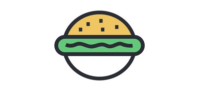 Image for Burger Fast Food Cricut SVG Design