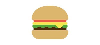 Image for Burger  Cricut SVG Design