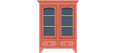 Image for Cabinet Cupboard Desk Cricut SVG Design