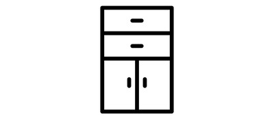 Image for Cabinet Drawers Drawer Cricut SVG Design