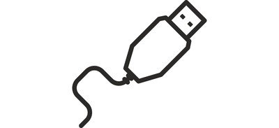 Image for Cable Flash Plug Cricut SVG Design