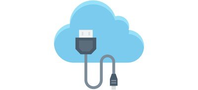 Image for Cable Cloud Computing Cricut SVG Design