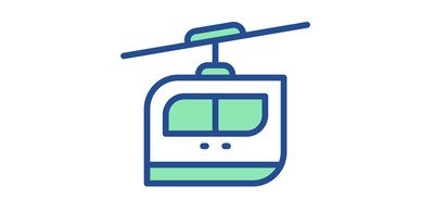 Image for Cable Car Rail Cricut SVG Design