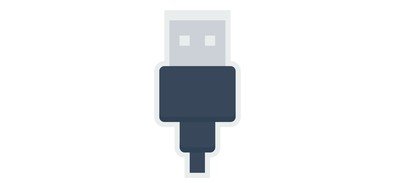 Image for Free Cable Usb Plug Cricut SVG Design