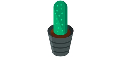 Image for Cactus Plant Vase Cricut SVG Design