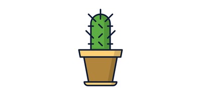 Image for Cactus Plant Desert Cricut SVG Design