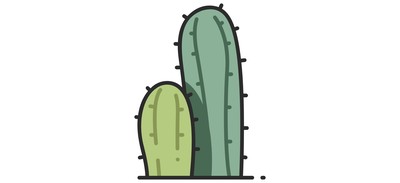 Image for Cactus Plant Green Cricut SVG Design