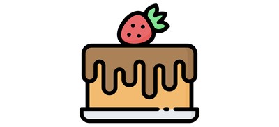 Image for Cake Strawberry Chocolate Cricut SVG Design