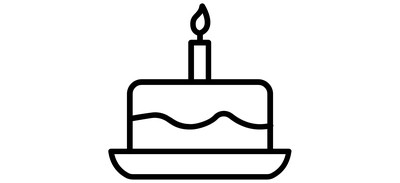 Image for Free Cake Birthday Cake Candles Cricut SVG Design