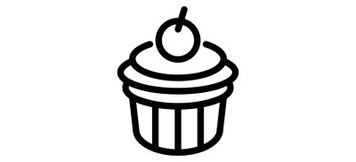 Image for Free Bakery Cake Cup Cricut SVG Design