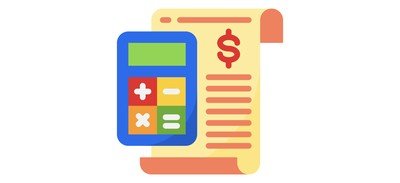 Image for Calculating Receipt Bill Cricut SVG Design