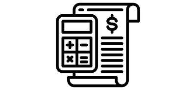 Image for Calculating Receipt Bill Cricut SVG Design