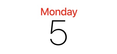 Image for Free Calendar Ios Cricut SVG Design