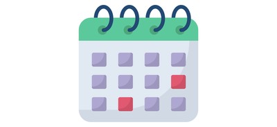 Image for Calendar Schedule Day Cricut SVG Design