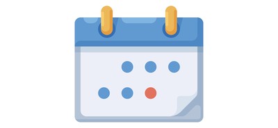 Image for Calendar Schedule Date Cricut SVG Design