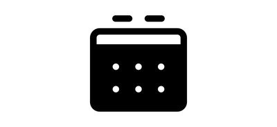 Image for Calender Schedule Date Cricut SVG Design
