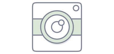 Image for Camera Image Instagram Cricut SVG Design