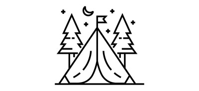 Image for Camping Tent Hiking Cricut SVG Design