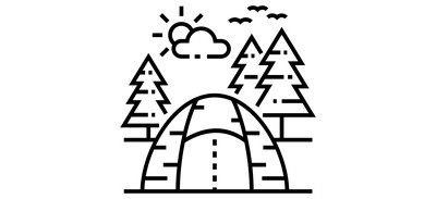 Image for Camping Tent Hiking Cricut SVG Design