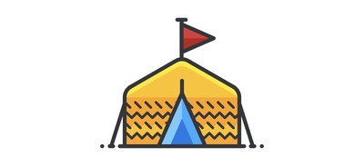 Image for Camping Tent Cricut SVG Design