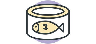 Image for Canned Fish Tinned Cricut SVG Design