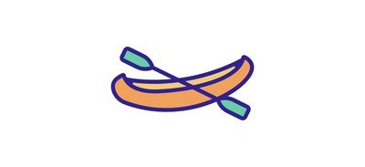 Image for Canoeing Canoe Activity Cricut SVG Design