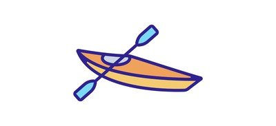 Image for Canoeing Sport River Cricut SVG Design