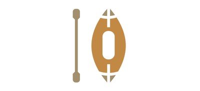 Image for Canoe Paddle Water Cricut SVG Design