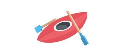 Image for Canoeing Canoe Boat Cricut SVG Design